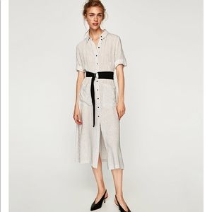 Zara Long Stripe Dress